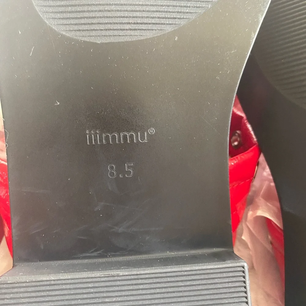 Buckle Ballet Block Flats - Picture 7 of 8